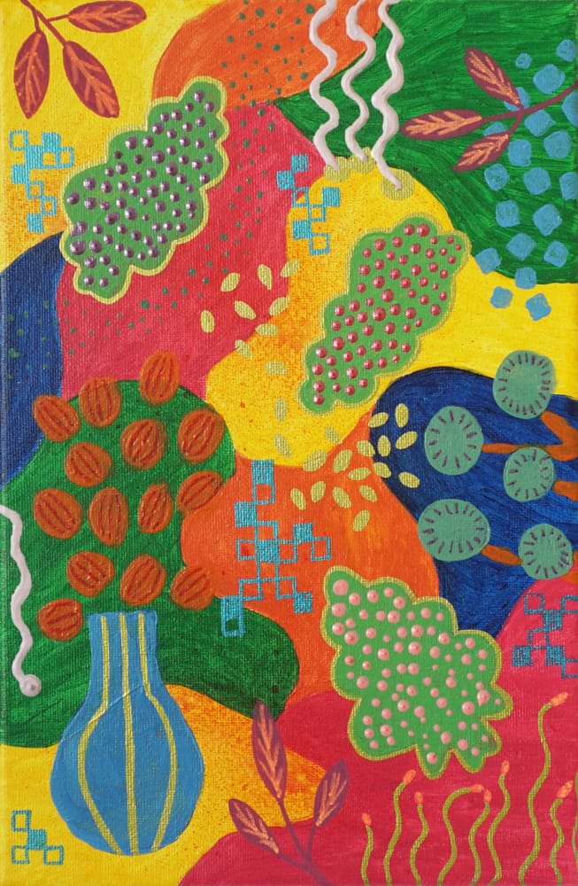 Floral painting