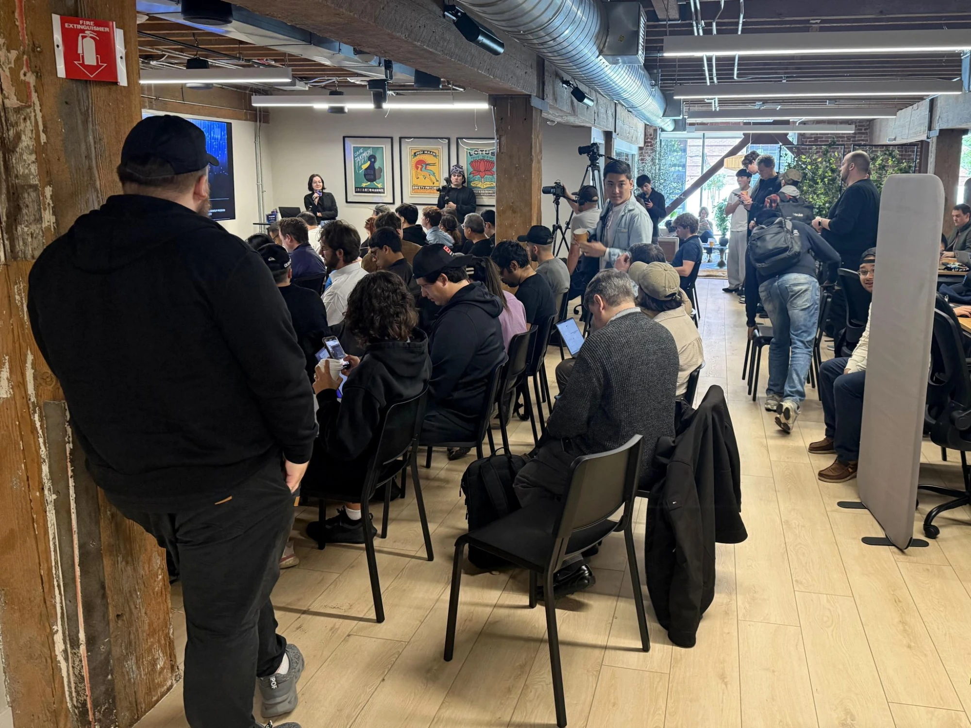 Hackathon audience in San Francisco